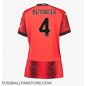 AC Milan Ismael Bennacer #4 Replik Heimtrikot Damen 2023-24 Kurzarm